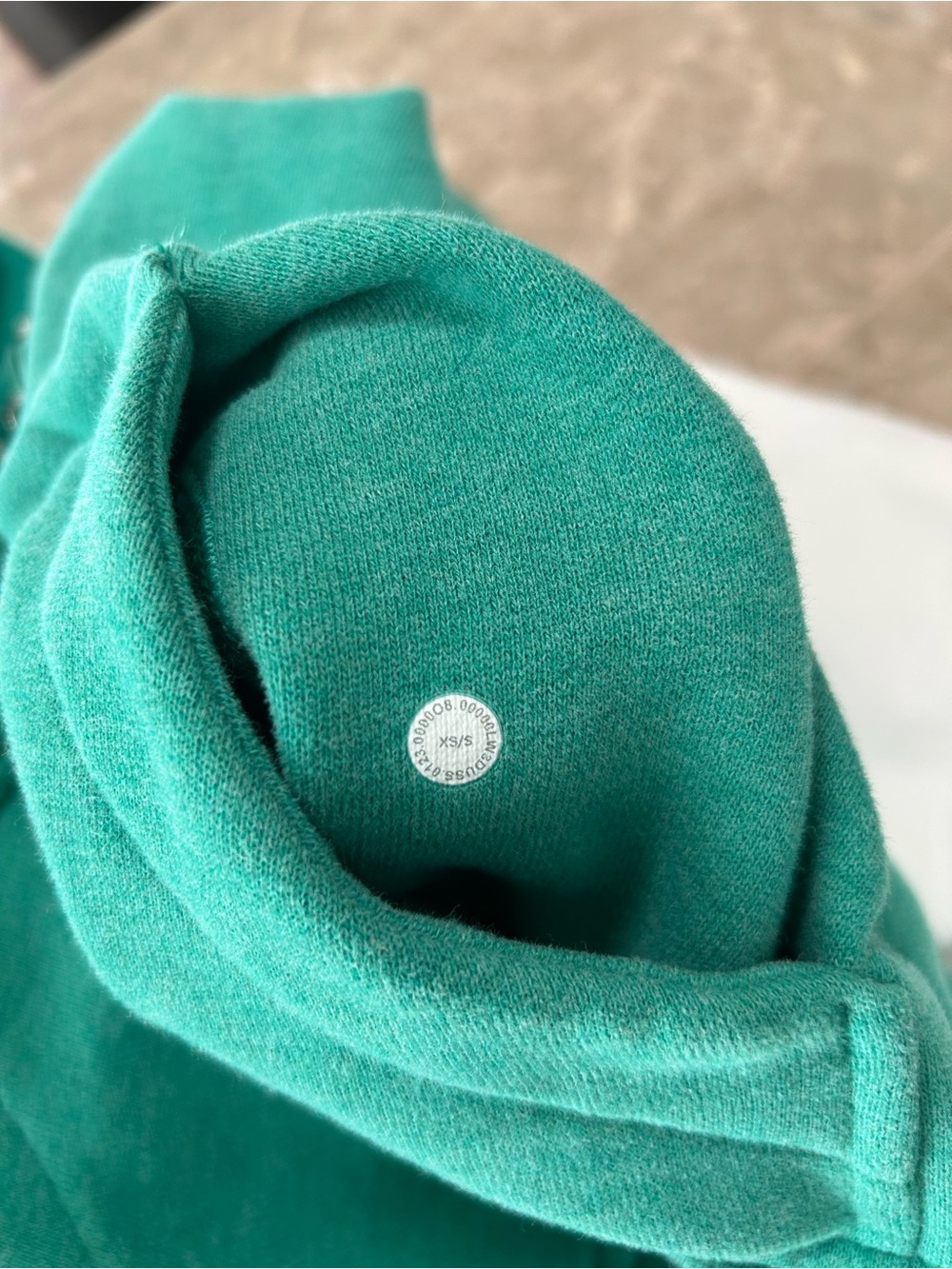 lululemon athletica ๐ Scuba Oversized Half zip hoodie - Heathered Maldives Green - Picture 7 of 7